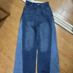 ワイドパンツハイウエスト