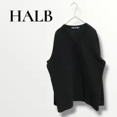 HALB ハルプ　ニットトレーナー　セーター　　ブラック　L