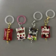 おかし目印チャーム　4個セット♬