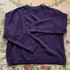and quarter レディース トップス トレーナー 長袖 パープル