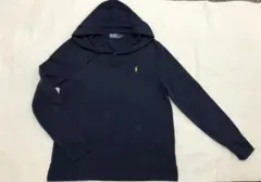 ★冬用トレーナー　POｌOラルフローレン　パーカー　紺　古着　メンズ　21