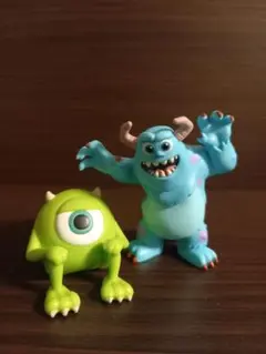 モンスターズ・インク　フィギュア2点セット