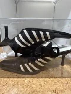 YELLO MONO SNEAKER MULES ブラック/ホワイト M