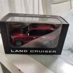 トヨタ ランドクルーザー ミニカー 赤