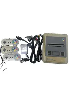 最終値引きスーパーファミコン 本体 コントローラー3個付き
