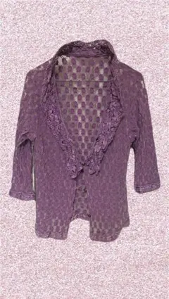 古着　カーディガン　ピンク　発送3.4日