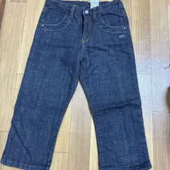 平成レトロ　ポンポネット　ロールアップデニムM 美品　ナルミヤ