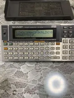 （通電のみ確認）SHARP ポケットコンピュータ PC-1470U