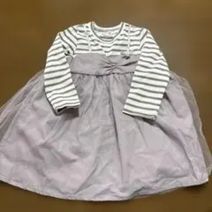 petit main チュールワンピース　着用少