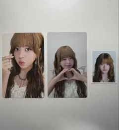 NMIXX リリー シーグリ トレカ 証明写真 FAIRYGIRLS 3点セット