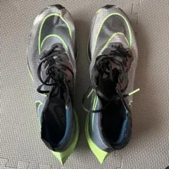 Nike ヴェイパーフライnext%ブラック/グリーン27.5cm