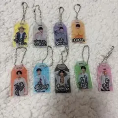 SnowMan アクリルお守りキーホルダー 9個セット