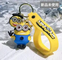 ミニオンズ ボブ マスコット ストラップ付き キーホルダー 新品未使用