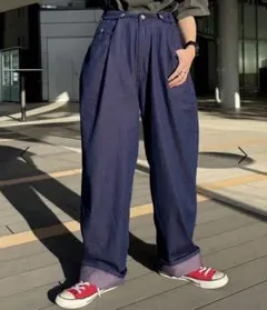 ほぼ新品　バヤコ　keepbeingyou デニム　F 完売品　andST