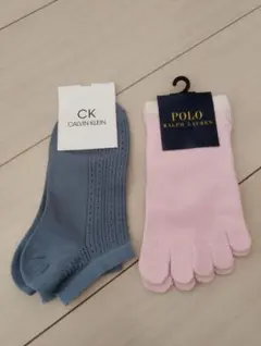 Calvin Klein & Polo Ralph Lauren ソックス