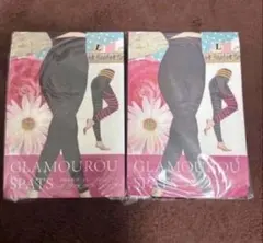GLAMOUROUS SPATS グラマラスパッツ 着圧レギンス L×2枚のサムネイル