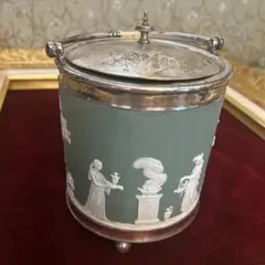 アンティーク 陶器製 アイスペール ジャスパーウェア　イギリス アンティーク 陶器製 アイスペール ジャスパーウェア イギリス - メルカリ