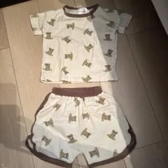 KOHANA クマ柄Tシャツとショートパンツセット
