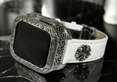 aw0★Apple Watchバンド　レザーベルト　アップルウォッチカバー
