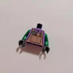 LEGO レゴ ミニフィグ トルソー パープル エプロン