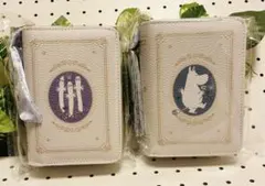 ムーミン　リボン付きブック型ポーチ　ニョロニョロ　ムーミン