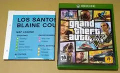 【北米版、地図付き】グランド・セフト・オートV XBOX ONE