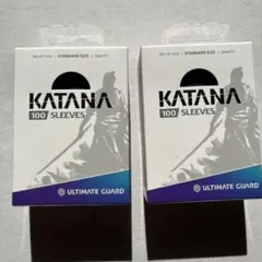 【新品未開封】KATANAスリーブIris Bloom 2個セット 標準サイズ