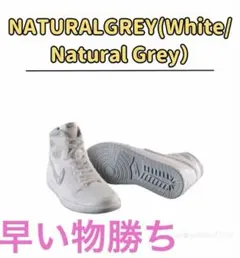 NIKE Air Jordan 1 ナイキ　ガチャ【NATURAL GREY】