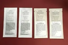 JohnMastersOrganicsシャンプーコンディショナーサンプル2種4点のサムネイル