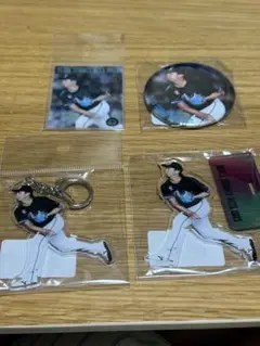 千葉ロッテマリーンズ　益田直也　4点セット