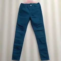 スキニーパンツ ブルーグリーン 150のサムネイル