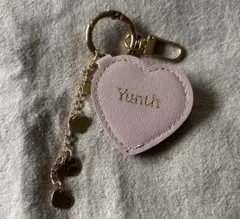 Yunth　ハート型キーホルダー