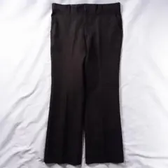 ビンテージ古着USA製80s2タック カスリ メランジ ドレス ワイド