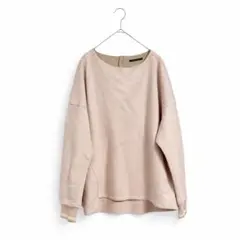 308③, バックジップ 厚手スウェット ピンクのサムネイル