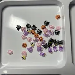 ハロウィン ネイルパーツ 約40個セット