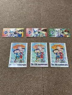 名探偵コナン 青山剛昌ふるさと館 入館券　&特典 オリジナルポストカード　各3枚