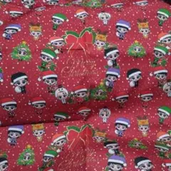 SnowManクリスマス柄の生地