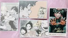 僕のヒーローアカデミア　原画展　メモリアルコレクション　緑谷　爆豪