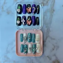 【フルオーダー】ネイルチップ作成１点5000円｜２点6500円ロング無料