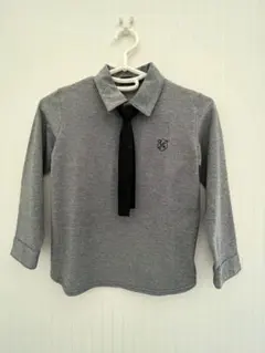 男児フォーマルグレーシャツ