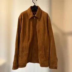 【CALEE】　ゴートスキンスエード ジップアップレザージャケット