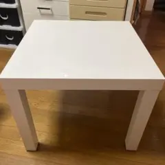 【IKEA】ローテーブル サイドテーブル LACKラック ホワイト白