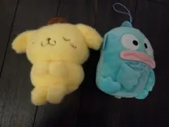 サンリオ ぬいぐるみ 2点セット ポムポムプリン ハンギョドン