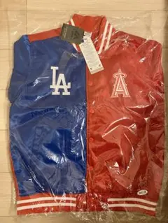 エンゼルス×ドジャース／大谷翔平／中綿 スタジャン／TEAM MAJESTIC