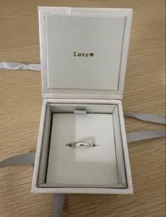 4°C シンプルリング オリジナルボックス付き