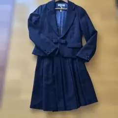 値下げしました！！ネイビー スーツセット ウエストリボン付き　Mサイズ
