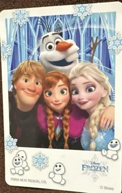 プリマハム ディズニー ソーセージ シール アナと雪の女王