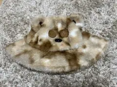 USJ クマの顔のファー帽子