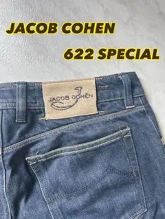 美品】JACOB COHEN TYPE622 サイズ33 濃紺 イタリア製 - メルカリ