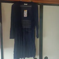 RafitaR ネイビー カーディガン